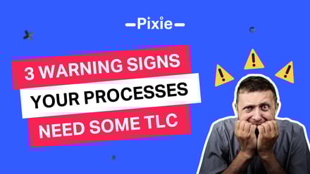 Systemize or capsize - 3 warning signs that your processes need some TLC - Pixie